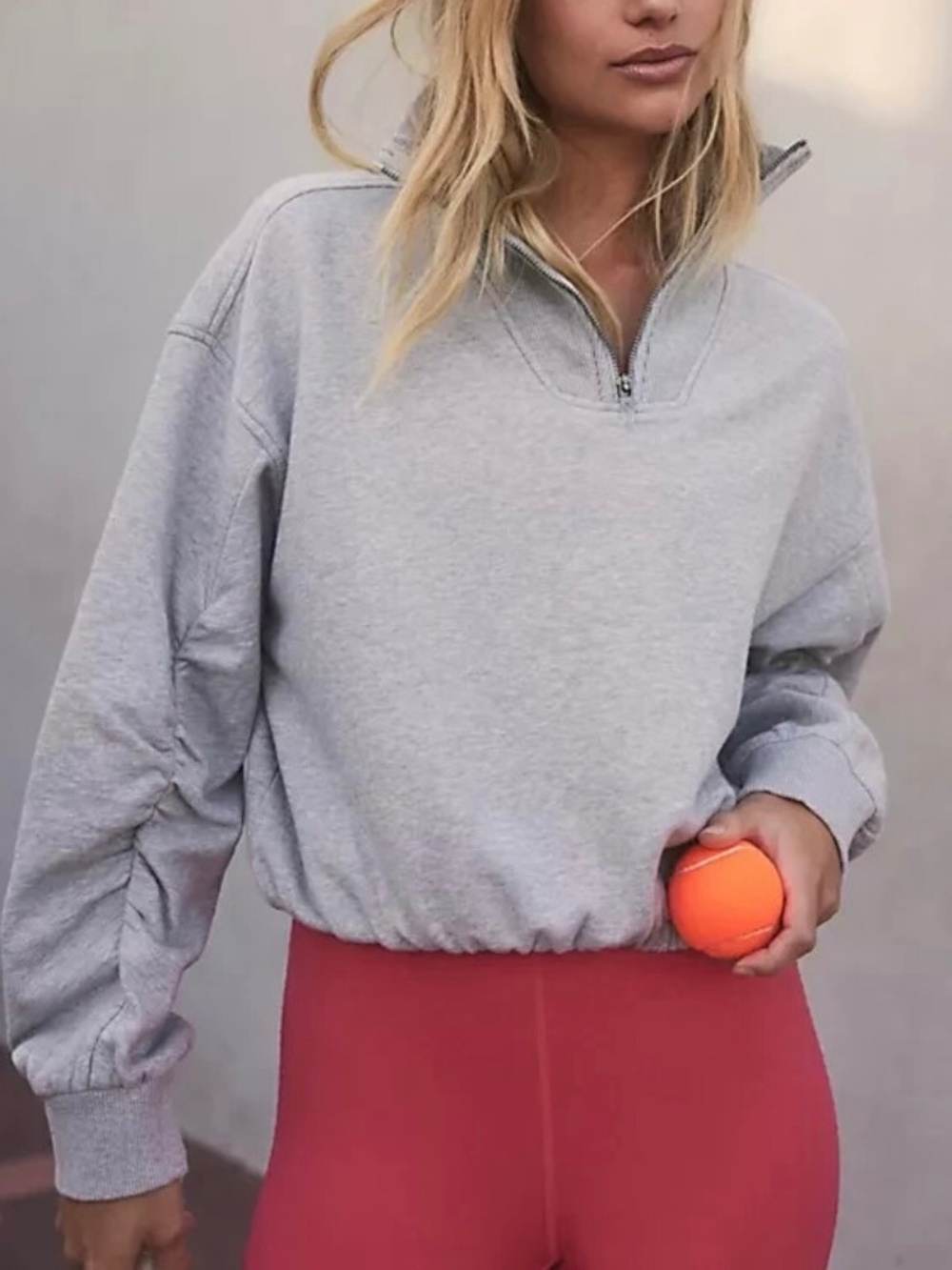 Free People Movement Valley Girl Pullover Sweatshirt - Picture 2 of 11